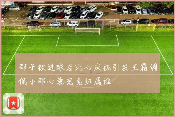 邵子钦进球后比心庆祝引发王霜调侃小邵心意究竟归属谁
